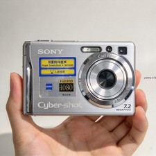 Sony Cyber-shot DSC-W80 Digital Camera 7.2 MP 3x Optical Zoom Silver - 90 NEW