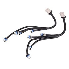 Set of 8 Ignition Coil Relocation Connector Wire Harness Compatible with