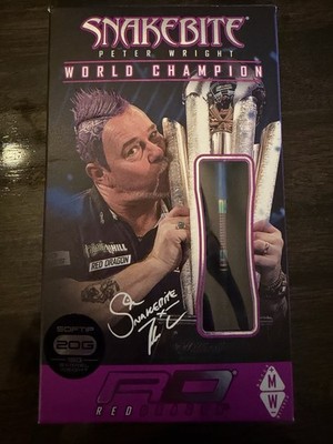 Red Dragon Peter Wright Snakebite World Champion 2020 20g Soft Tip Darts