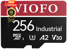 VIOFO 256GB Industrial Grade microSD Card, U3 A2 V30 Card