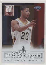 2013-14 Panini Elite Passing the Torch Anthony Davis Alonzo Mourning #3 HOF 0t5y