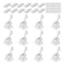 Vmaisi 12 Pack Cabinet Locks Child Safety Latches - Baby Proofing Cabinets