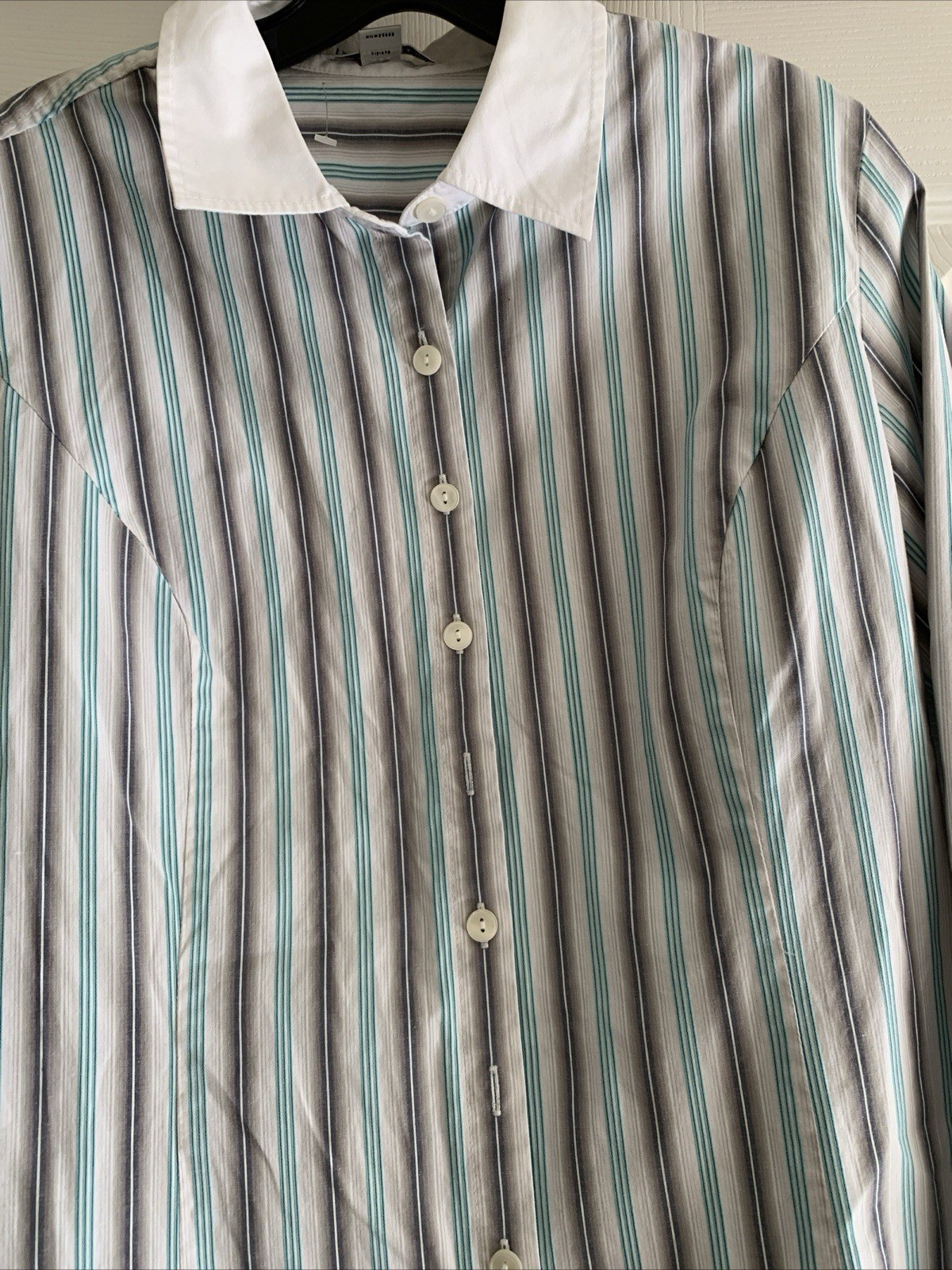 Pendleton Size 16 Button Down Striped Long Sleeve… - image 2