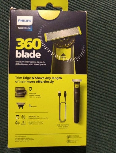 PHILIPS Original "OneBlade" Rasoir Électrique Neuf dans Son Emballage - Photo 2/2