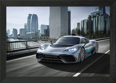 Mercedes-AMG Project One Gerahmtes Wandbild Poster Leinwanddruck Bild