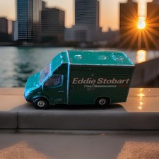 Corgi Toys Mercedes-Benz Sprinter van die-cast model, part of the "Eddie Stobart