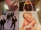AC/DC "Powerage"  van Halen Quiet Riot The Pretenders Vintage Rock Vinyl LP LOT