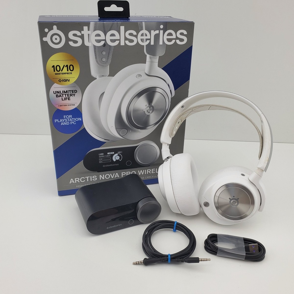 SteelSeries Arctis Nova Pro Wireless Gaming Headset for