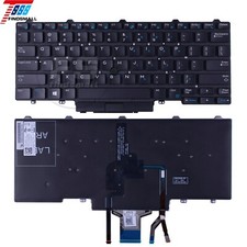 New Genuine Backlit US Keyboard for Dell Latitude E5450 E5470 E5480 E7450