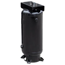 30 Gal ASME Vertical Air Tank 200Psi Industrial Compressor 3/4”NPT Carbon Steel