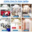 60W-Deformable-Garage-LED-Light-6000LM-Ultrabright-Workshop-E26-E27-Ceiling-Lamp thumbnail 7