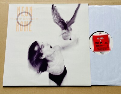 NEON ROME New Heroin FRENCH Orig LP NEW ROSE - ROSE 111 (1986) New Wave NEUWERTIG