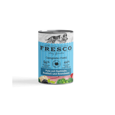 FRESCO - Complete-Menü Pute mit Pastinaken haltbares BARF 1x400g