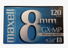 Maxell GX-MP 8mm Camcorder Video Cassette Tape High Quality 120 Japan New Sealed