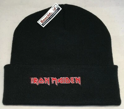 BEECHFIELD IRON MAIDEN HEAVY METAL ROCK LOGO METALLICA UNISEX WARM SKI BEANIE HAT PRESENT