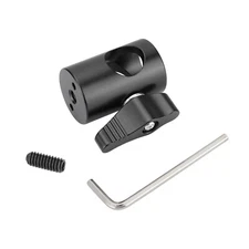 CAMVATE Aluminum 16mm Light Stand Head Adapter With 1/4" Thread & Locating Pins