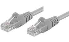 OEM Cavo di rete Patch CCA Cat. 5e Grigio UTP 3 m Bulk