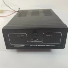 Magnadyne Power Amplifier DOM41B Auto Stereo Power Booster 12 Volt Vintage