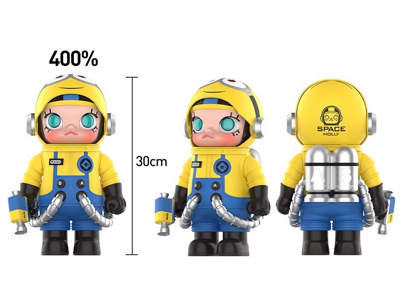 POP MART MEGA Collection 400% SPACE MOLLY Minions H300mm New POP MART MEGA Collection 400% SPACE MOLLY Minions H300mm New