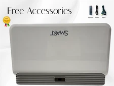 Ultra Short Throw 3000 ANSI DLP Projector for Netflix Streaming HD HDMI w/Bundle