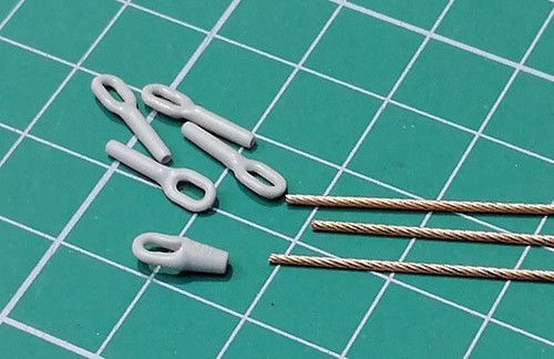 Eureka ER-3566 1/35 Towing Copper Cables for German Bergepanzer 2 ARV - Picture 3 of 4