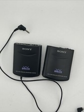SONY WCS-999T Wireless Microphone System Transmitter and Microphone Tested Works