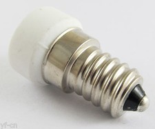10x Base LED Light Bulb Adapter Holder Socket Converter E14 Male to MR16 Female