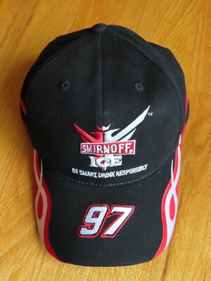 Vodka SMIRNOFF ICE Racing NASCAR (Adjustable) Cap KURT BUSH No. 97