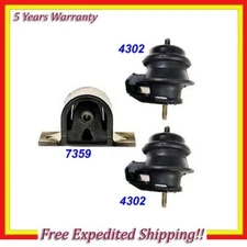 Engine Motor & Trans Mount Kit 3PCS.for 03-08 Infiniti FX35 - same day ship M622