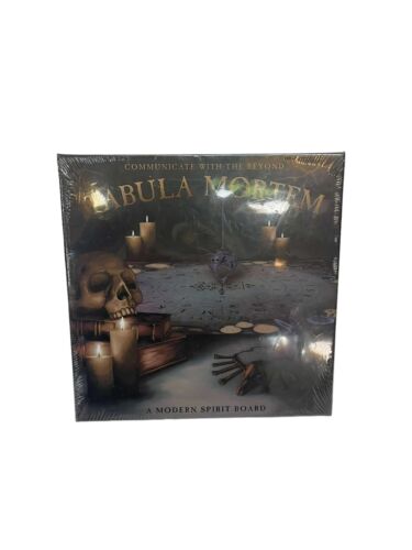 TABULA MORTEM Modern Ouija Spirit Board 84 Pg book Planchette Foldup Board NEW - Picture 2 of 5