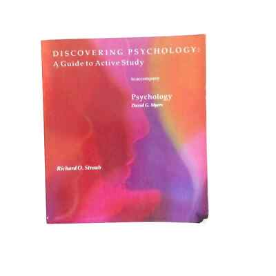 Discovering Psychology: A Guide To Active Study To Accompany Psychology By D. M