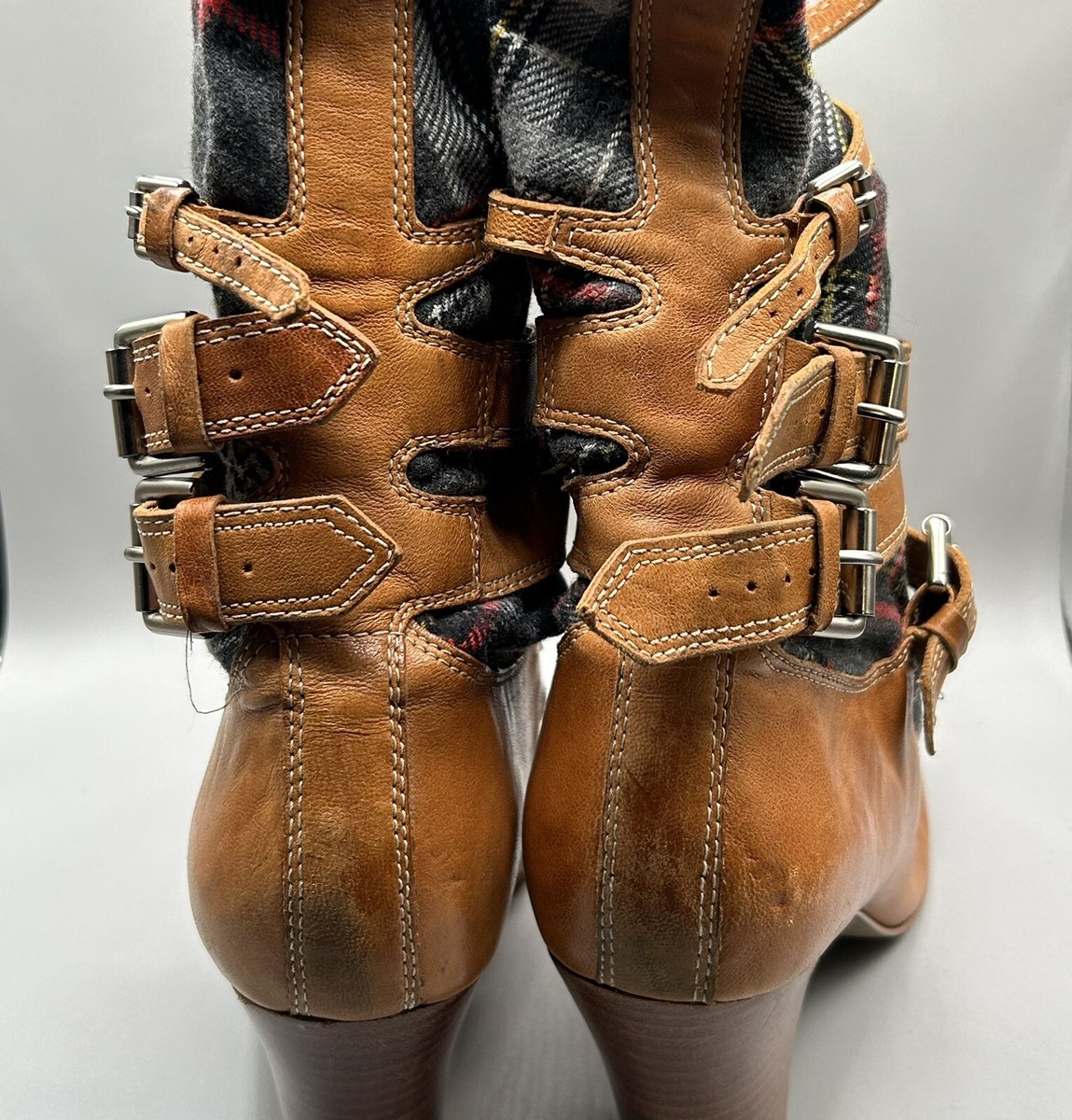 Vivienne Westwood for Nine West Gladiator Shoes: Fabric & Leather