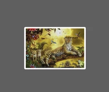 Cheetah Mother Sticker Cubs Waterproof NEW