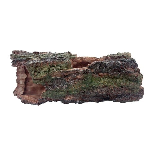 Komodo Forest Log Reptile Hideaway Brown/Green, 1 Each/Small By Komodo - Afbeelding 1 van 1