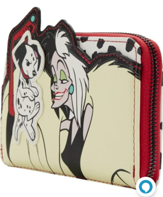 NWT Loungefly Limited Disney 101 Dalmatians Villains Scene  display picture 3
