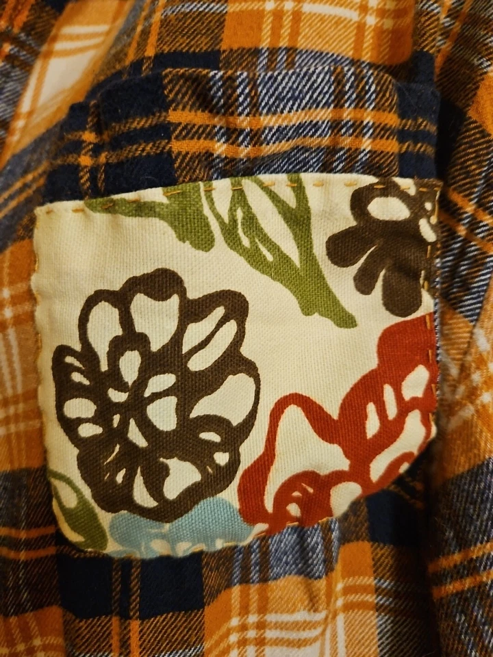 Camisa de Franela Otoño Cottage Core Personalizada ÚNICA Damas Mediana Rústica Dije Foto 4 de 4