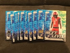 Lot (10) AHMAD SAUCE GARNDER 2022 SAGE High Series Football NEXT LEVEL cards