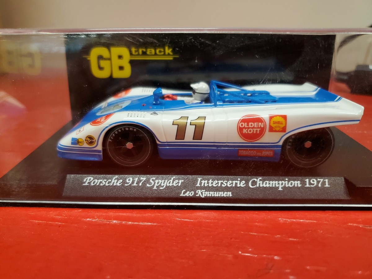 119 1/32 Porsche 917/k 限定版 2台セット スロットカー Fly GB2 Porsche 917 Spyder Interserie Kinnunen 1971 1/32 Slot Car