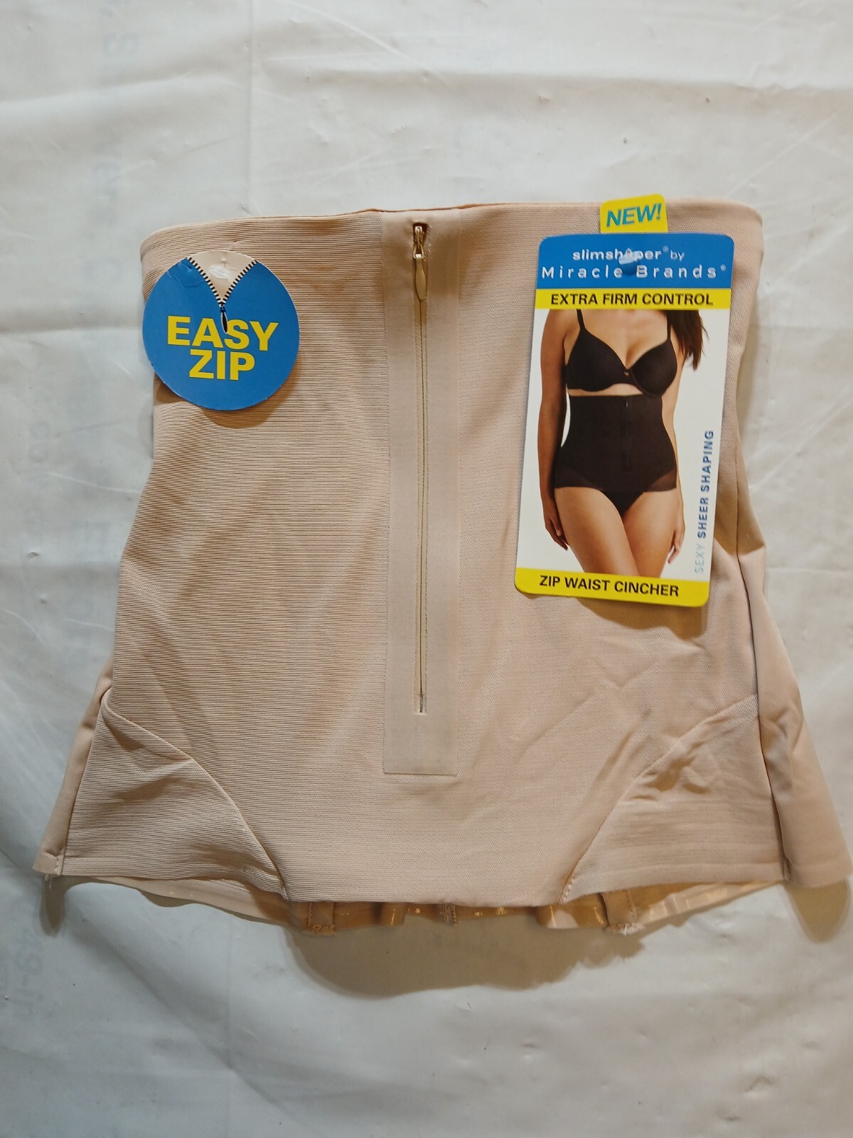 SlimShaper by Miracle Brands Women's Sheer Shaping Waist Cincher