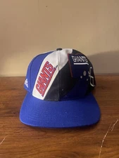 Vintage Apex One New York Giants Helmet Snapback hat 