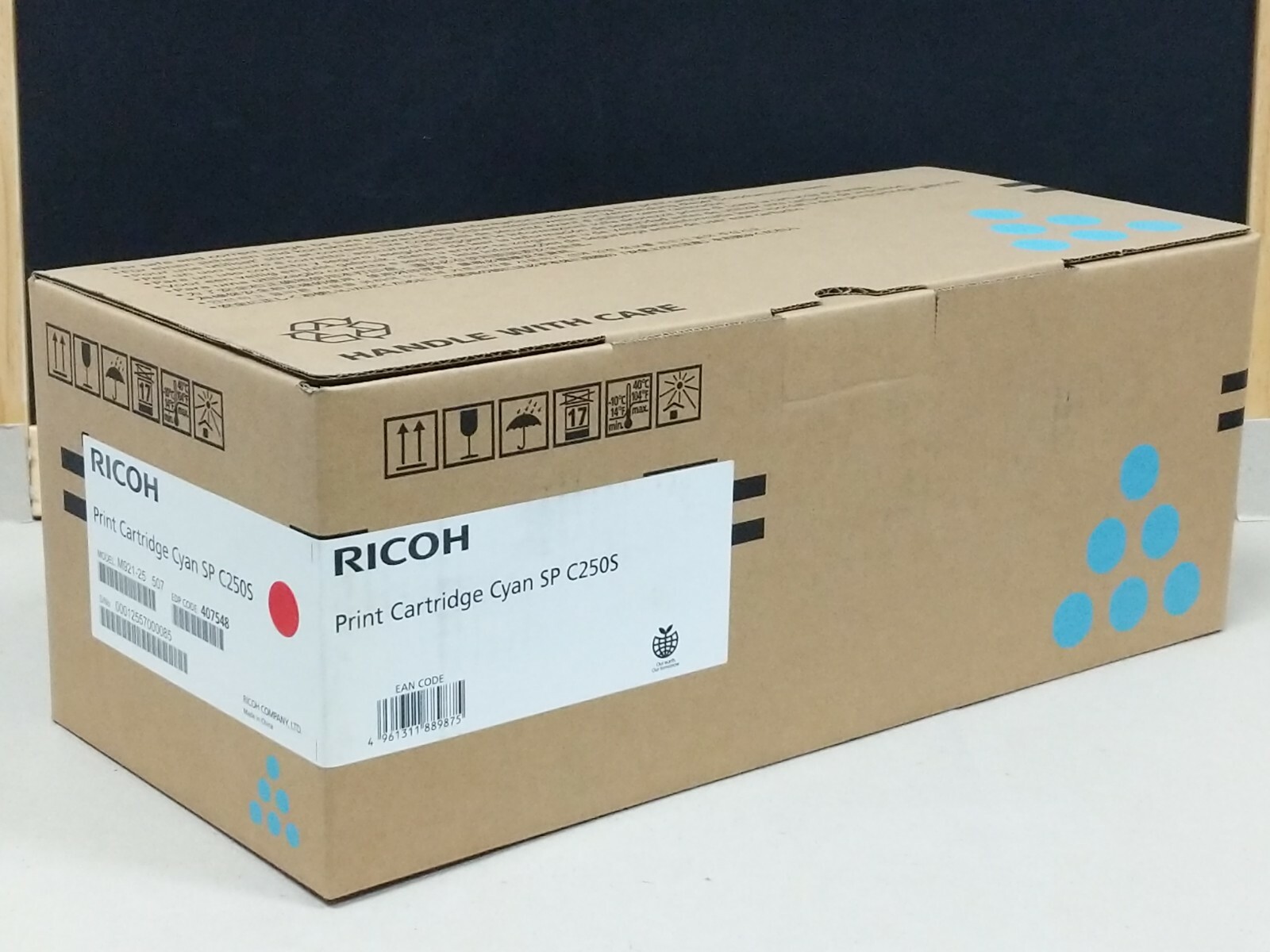 Ricoh 408181 Print Cartridge Cyan Sp C360A - Walmart Supplies - View #3