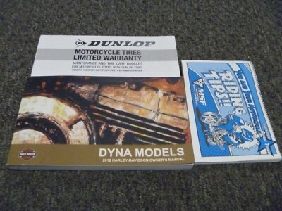 2012 Harley Davidson Dyna Super Glide Custom Switchback Motorcycle Owner Manual