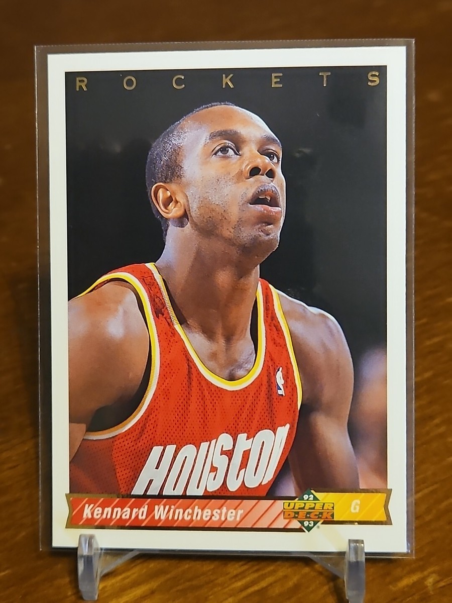 1992-93 Upper Deck Basketball Card #412 Kennard Winchester Rockets