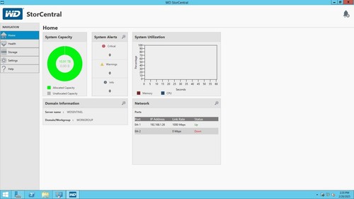 WD Sentinel DX4200 12TB Window Storage Server. Atom C2338 1.74 GHz 8GB 500GB SSD - Picture 17 of 23