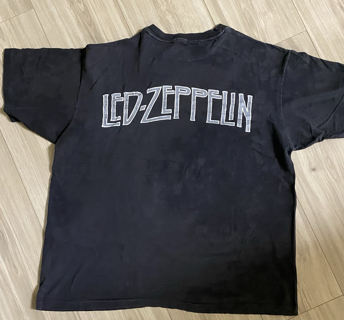 VINTAGE Zoso WIZARD 80's LED ZEPPELIN Original T SINGLE Stitch