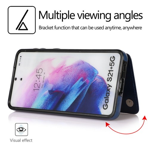 Leather Card Slot Wallet Case Cover Kickstand For Samsung Galaxy A13 A33 A53 A73 - Picture 58 of 81