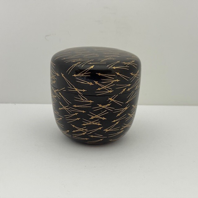 Japanese Tea Ceremony Caddy Natsume Matsuba Pine needle Lacquered