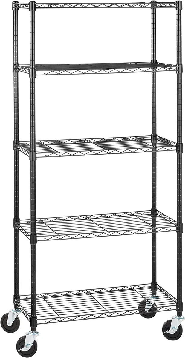 Amazonbasics 5 2024 shelf shelving unit