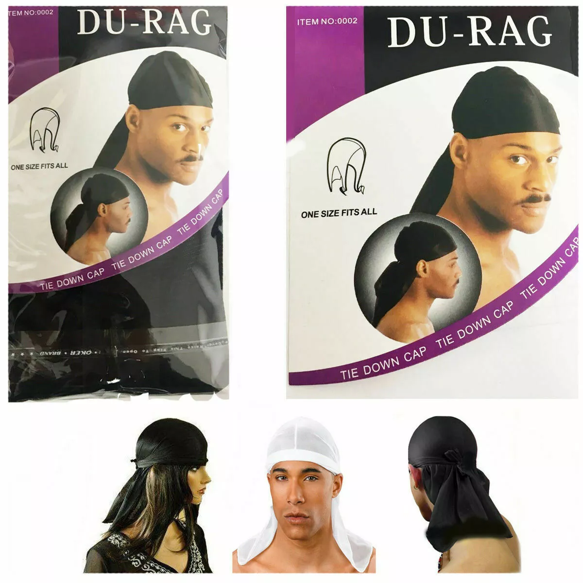 Silky Durag For Men Bandana - Temu