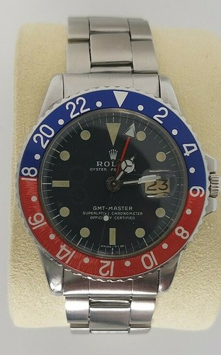 Rolex original vintage GMT Pepsi 1972 